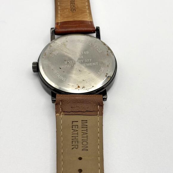 Retro Black & Brown Men's Watch - Picture 5 of 5